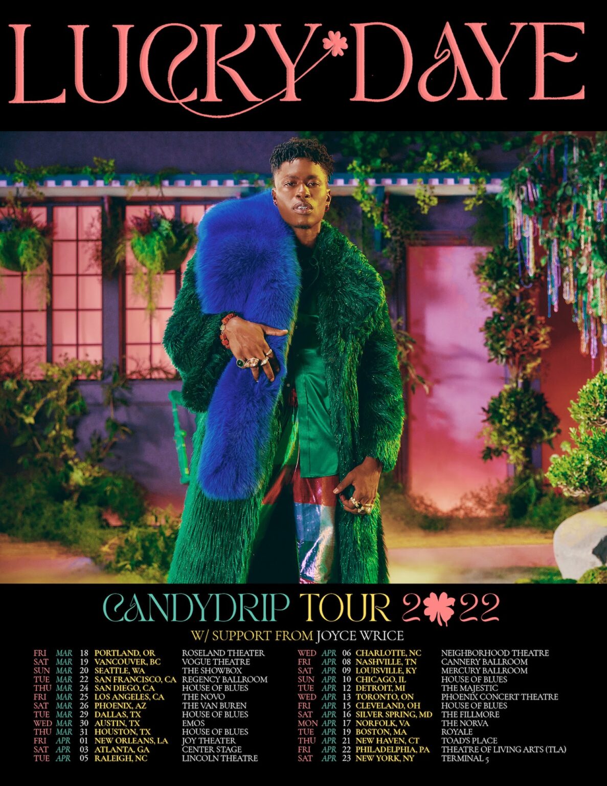 lucky daye tour