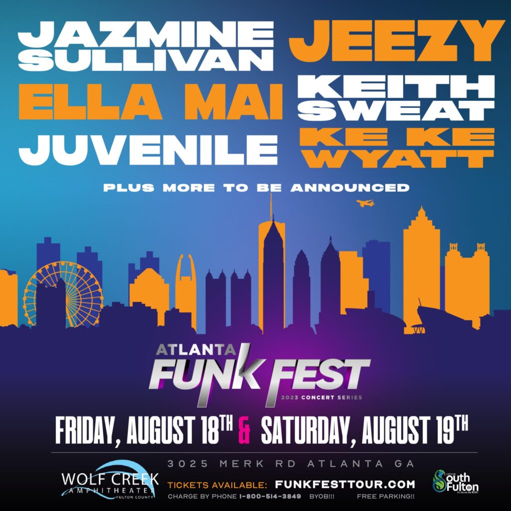 Jazmine Sullivan, Ella Mai to Perform at Atlanta Funk Fest 2023