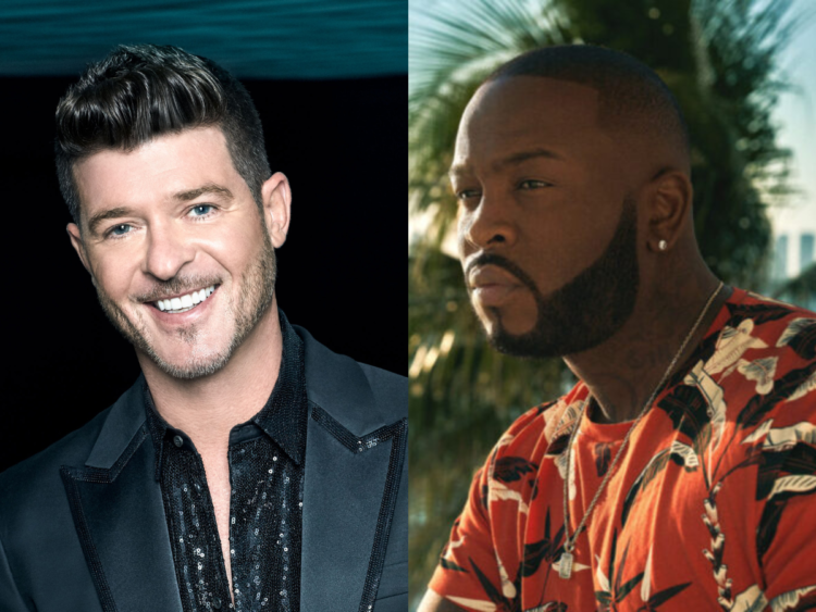 Robin Thicke and Pleasure P