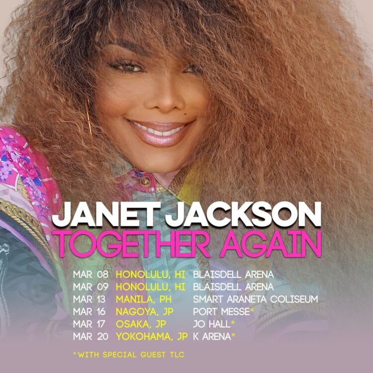 Jackson Extends 'Together Again Tour' Into 2025