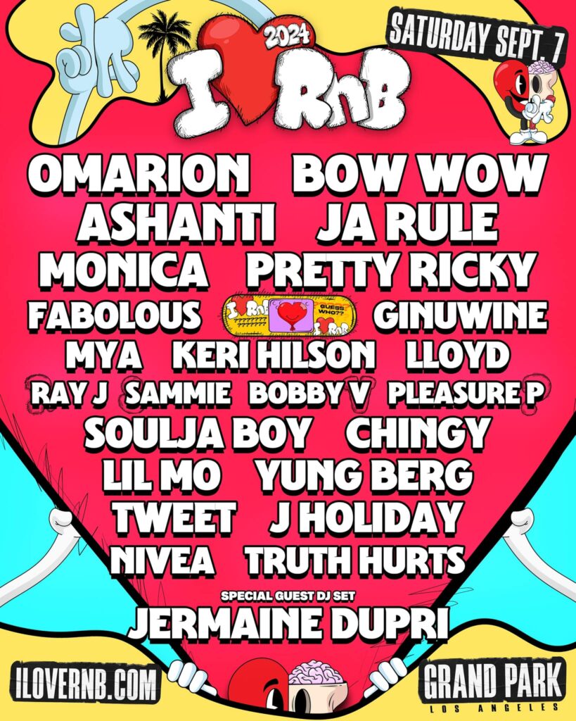 I Love RnB Music Festival 2024 poster