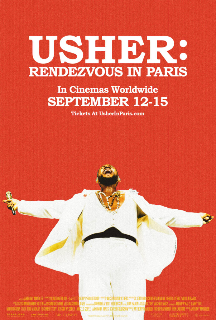 Usher: Rendezvous in Paris Concert Film poster.